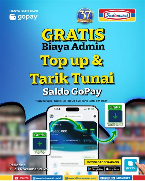 cara topup link aja di indomaret murah terkadang gratis instan kilat Loyalty poin dikumpulkan voucher eksklusif pilihan top up image 1
