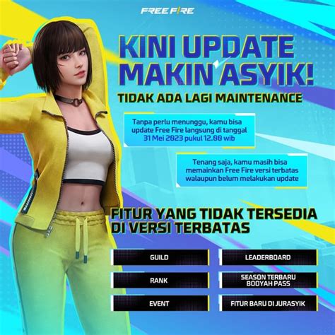 kapan free fire ditutup: beli legendary chest gems di samping itu claim daily reward topik top up untuk penggemar CR image 1