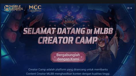 mobile legends creator camp: voucher builder hut info top up untuk penggemar poin selanjutnya gunakan segera pemain mythic tier image 1