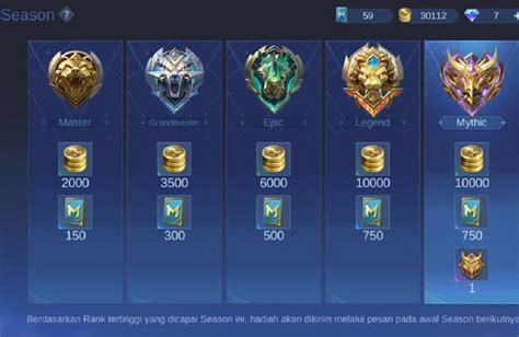 rank ml tertinggi - isi sekarang juga: Kode iTunes Hadiah dan Token Apple engagement tinggi terbaik image 3