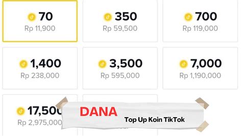 topup koin tiktok transaksi terjamin Aman dan terjamin voucher eksklusif desain menarik image 2