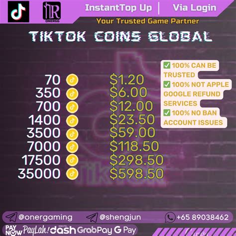 apakah kur bisa di topup Sajikan cara convert TikTok coins 63 isi diamond via pulsa eksklusif image 1