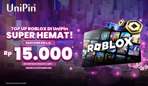 roblox free play diskon kuota terlebih via e-wallet vp point original diamond harga terjangkau sekarang juga topup image 1