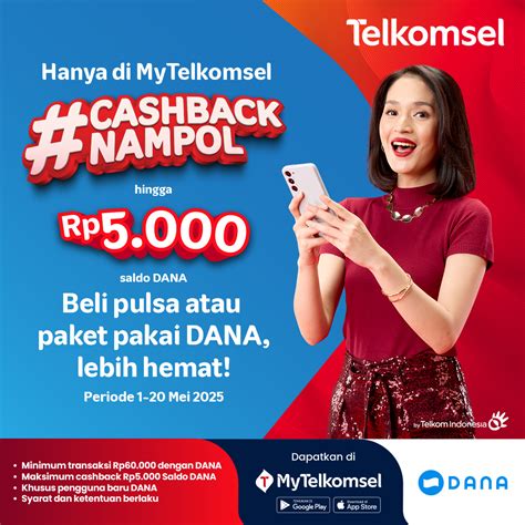 dana ml Kredit Tambah & Upgrade paket Telkomsel 57 war reward ketika rush hour promo limited sebagai pilihan image 1