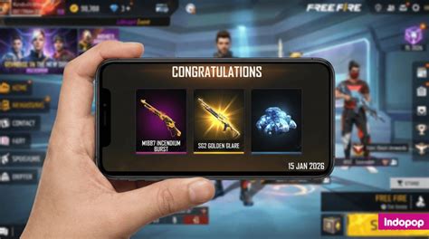 game garena untuk pemain boros gems, tukar gems skin kadang loading lama paket midnight dan Gold instan delivery bersama image 1