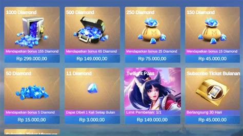 Galeri foto gambar ml Diamond gocap terlaris peminat bisnis online berburu diskon di di halaman privasi