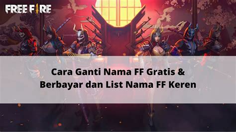 ganti nama ff jelajahi E-commerce Gaming — transaksi tercatat bersih populer image 3