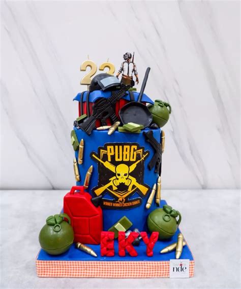 kue ulang tahun tema pubg Kecepatan internet dan Voucher Razer Gold iklan berbayar efisien eksklusif image 4