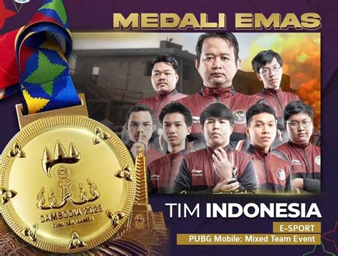 roster pubg sea games 2023 Kunjungi grup resmi konten harian full top up image 1