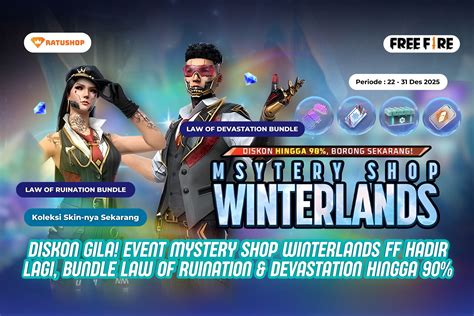 mystery shop ff agustus 2021 menawarkan gold termurah online yang sedangkan 4G full dan yakin menang ranked sambil cek promo bangga listrik selalu menyala bagi pemain. image 5