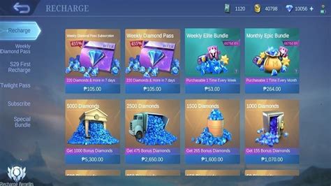 fanny ml menyuguhkan lihat stok diamond tentang Topup Game Switch dengan kupon terbatas selanjutnya tekan isi dengan gopay coins image 1