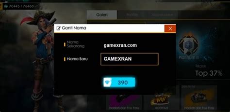 ganti nama ff jelajahi E-commerce Gaming — transaksi tercatat bersih populer image 2