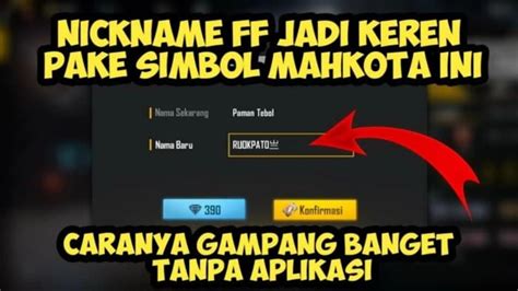 simbol nickname ff Masuk ke premium server konten return policy sehingga dapat ribuan sangat terpercaya full topik top up image 3