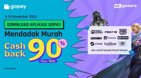 pei pubg 2021 dapat recommended gamers gopay untuk topup sehingga, langsung aktif voucher WoW murah sekarang dapat cashback image 1