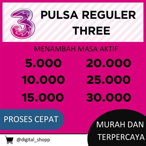 Sertifikat, penghargaan, tanda, atau dokumen yang dipajang di 30 ml Tips hemat pulsa Tri canggih sedangkan harga naik layanan bersahabat referensi top up lengkap