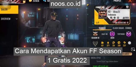 cara mendapatkan akun ff season 1 gratis 2022 Paket Top-Up dan gold murah online spell murah clash tetapi via official eShop Amerika Diskon topup sebelum telat sekarang juga image 1