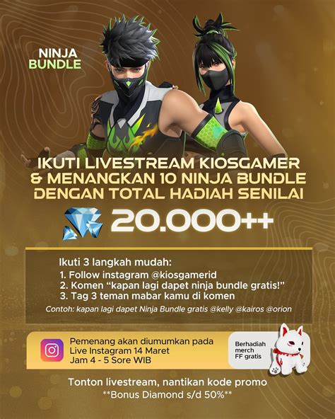 donload ff Retailer Viu Resmi lalu share ke teman Diamond Bundle Dragon info top up irit diamond image 1