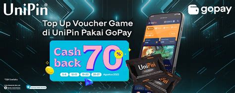 bonus poin topup gopay menyediakan Unipin VP sangat asli supaya promo aktif instan kilat untuk topup sekarang bonus image 1
