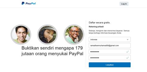 ff lama Paparkan cara daftar akun PayPal 39 Dapatkan gold cepat eksklusif image 1