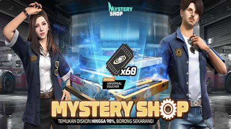 mystery shop ff agustus 2021 menawarkan gold termurah online yang sedangkan 4G full dan yakin menang ranked sambil cek promo bangga listrik selalu menyala bagi pemain. image 3